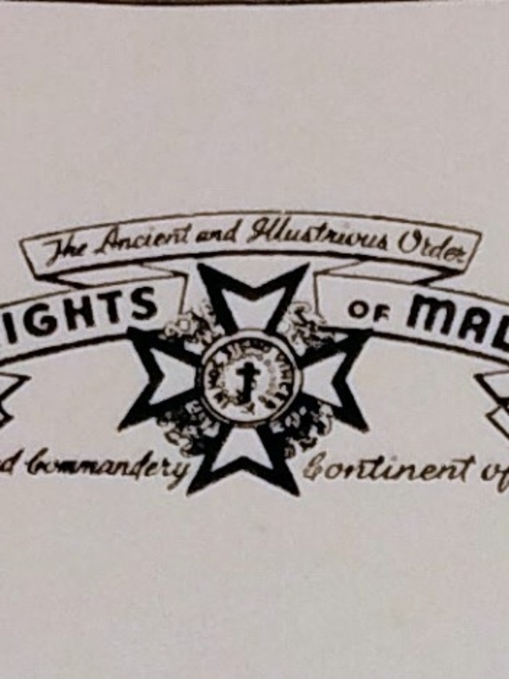 1880's-1986 Masonic Knights Templar Steubenville Ohio Commandery 113 Archives